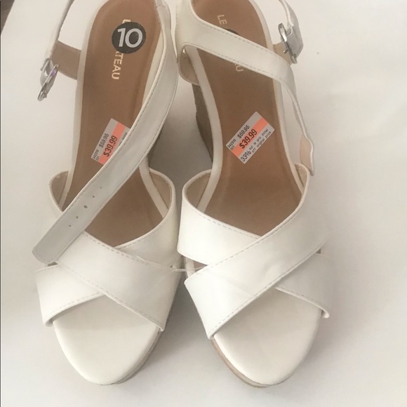 Wedges white size 10 for the summer comfortable - Picture 5 of 5
